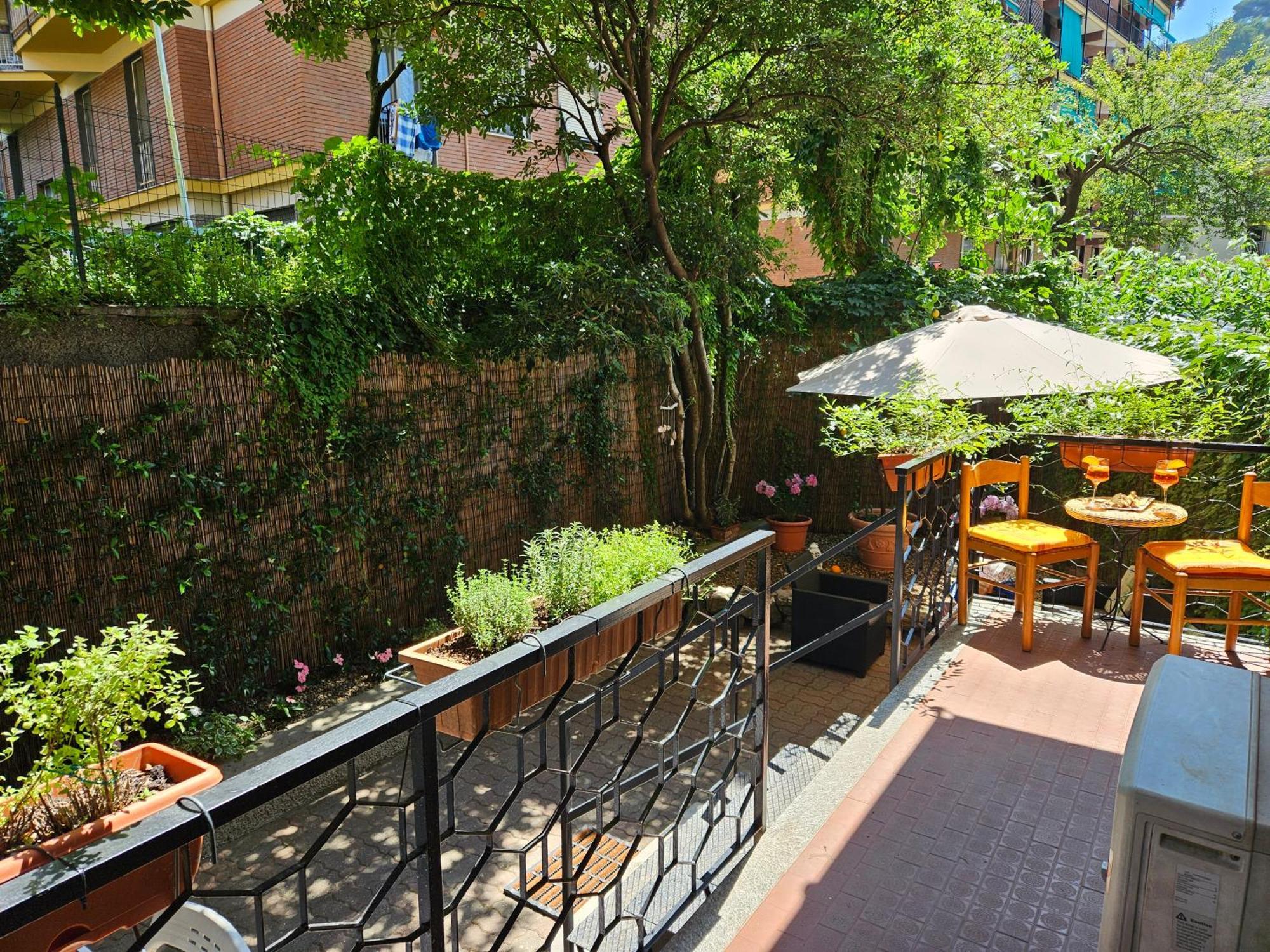 Ferienwohnung Casa Con Giardino Vicino Al Mare Rapallo Exterior foto