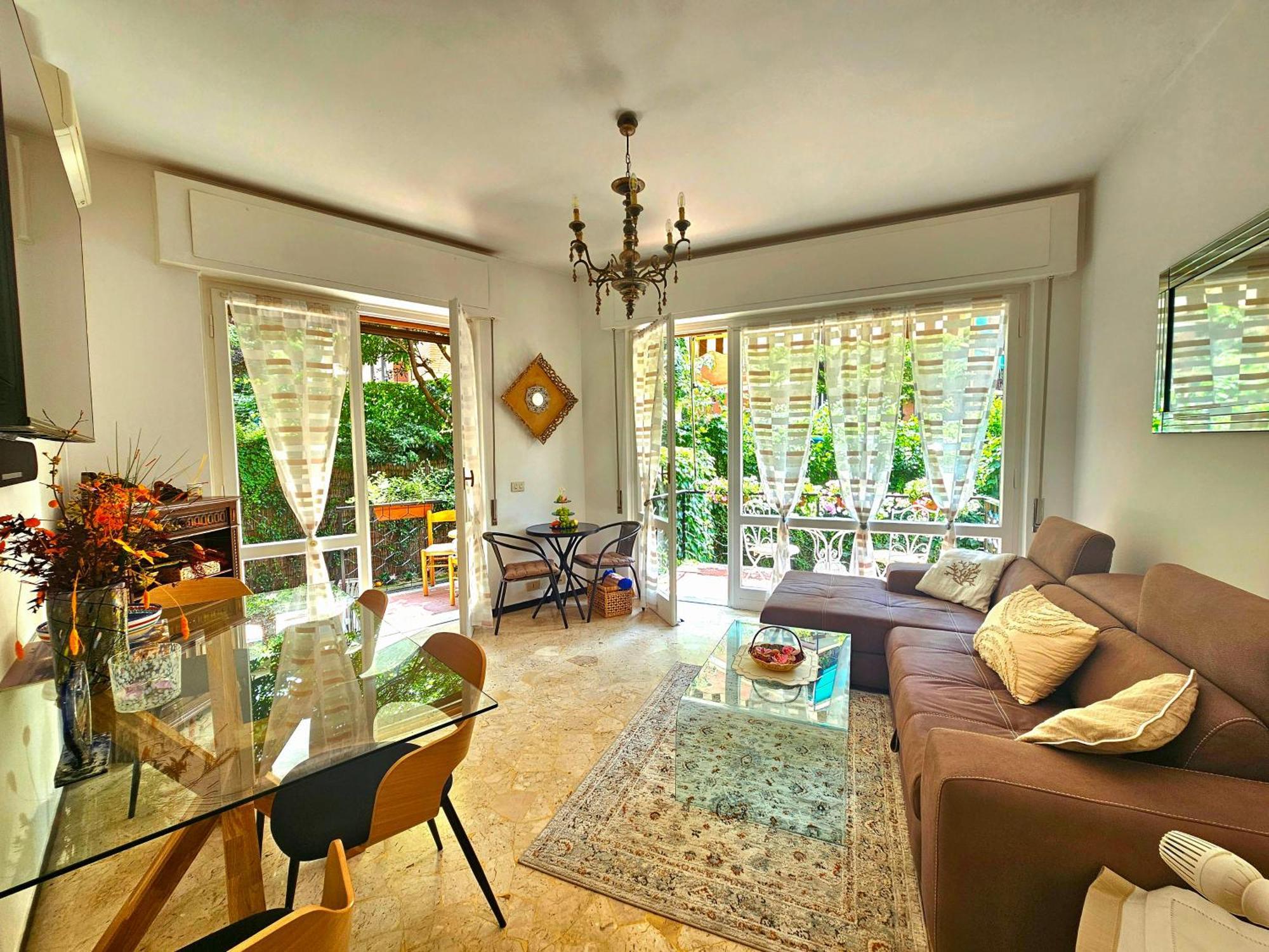 Ferienwohnung Casa Con Giardino Vicino Al Mare Rapallo Exterior foto